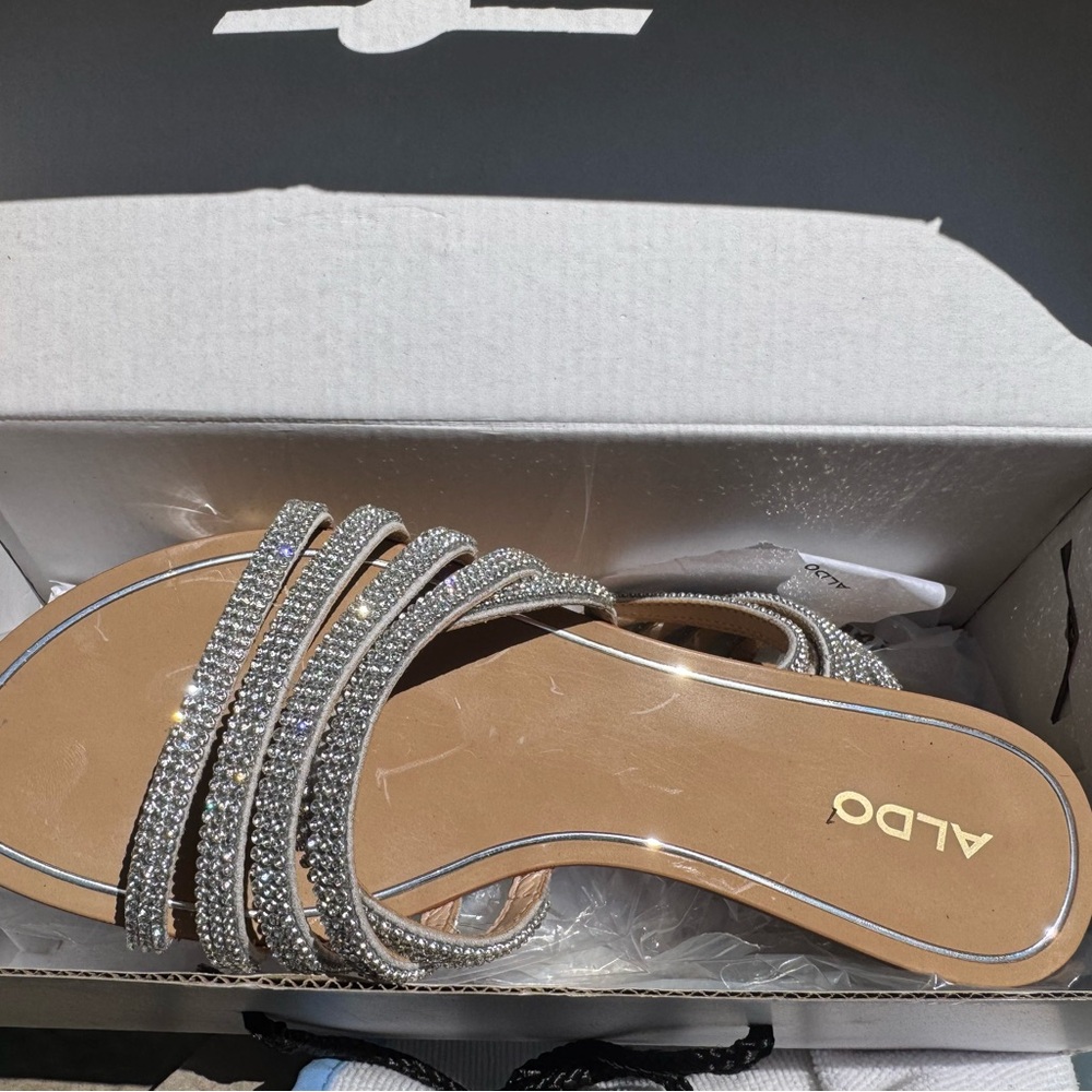 ALDO Silver Women's Sandals